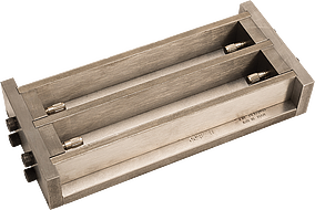 Prism Mold, Volume change tests of mortars