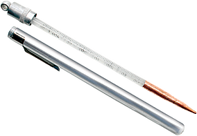 Thermometer, Pocket-type – 5" Long, 0 - 120°F, 1° Div.,无汞