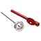 Dial Thermometer, Pocket-Type: Range -40 to 180°F with 2°F divisions.