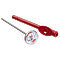 Dial Thermometer, Pocket-Type: Range 0 to 220°F with 2°F divisions.